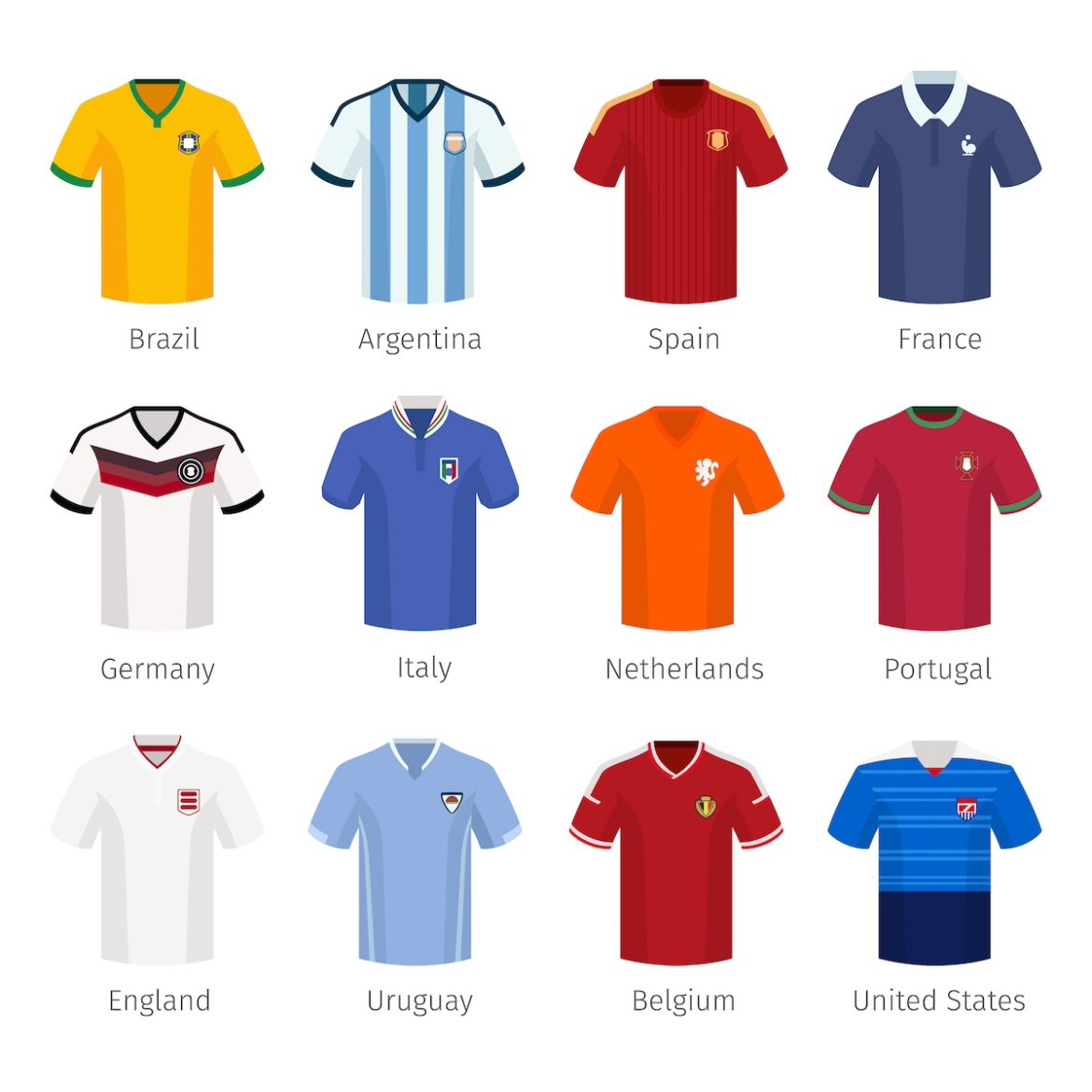 les plus beaux maillots de foot