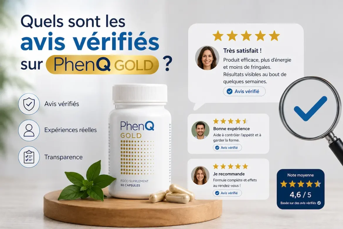 Quels sont les avis vérifiés sur PhenQ gold ?