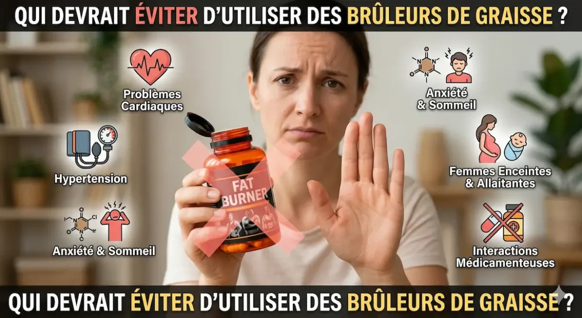 Qui devrait éviter d'utiliser des brûleurs de graisse ?
