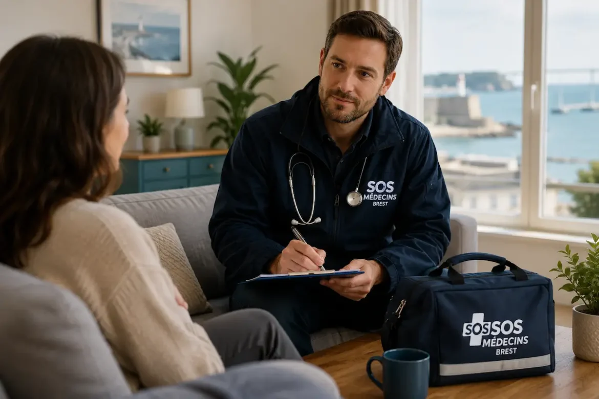 sos médecin brest