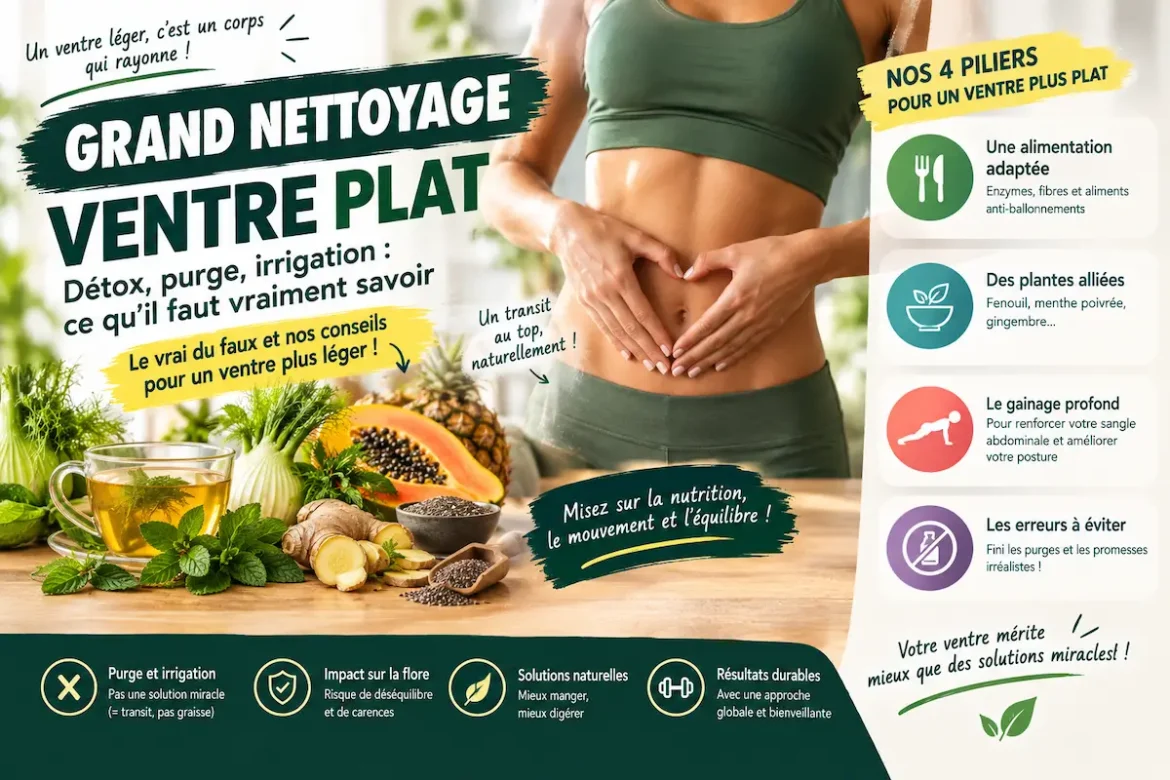 Avis grand nettoyage ventre plat