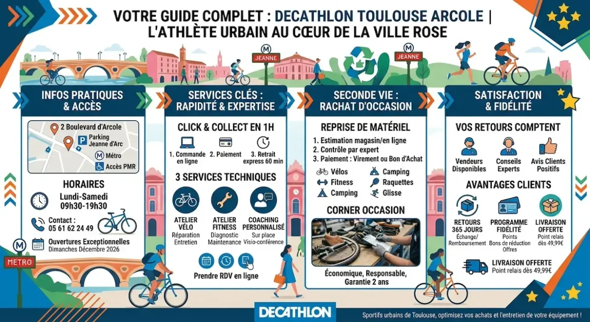 Avis sur le Decathlon Toulouse